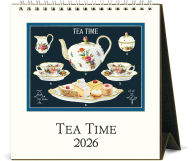 Title: 2026 Cavallini Tea Time Desk Calendar