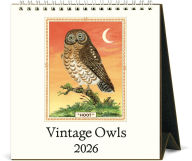 Title: 2026 Cavallini Owls Desk Calendar