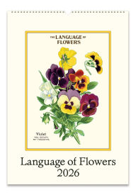 Title: 2026 Language of Flowers Wall Calendar