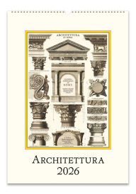 Title: 2026 Cavallini Architecttura Wall Calendar