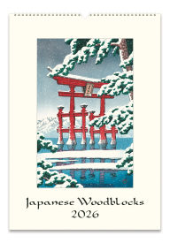 Title: 2026 Japanese Woodblock Wall Calendar