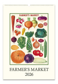 Title: 2026 Farmers Market Wall Calendar