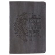 Title: Christian Art Gifts Scripture Journal in Spanish: Diario Clï¿½sico Cierre Gris Sï¿½ Fuerte Jos. 1:9, Author: Christian Art Gifts
