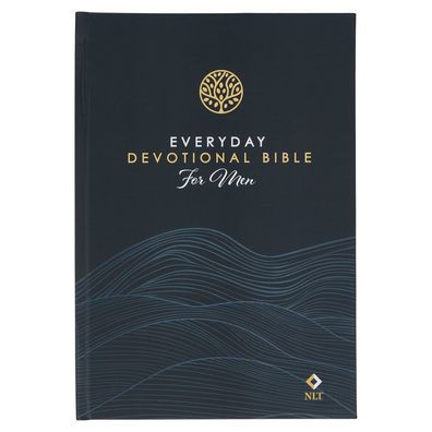 NLT Holy Bible Everyday Devotional Bible for Men New Living Translation