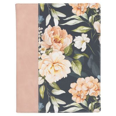 KJV Note-Taking Bible LP Faux Leather Hc Floral