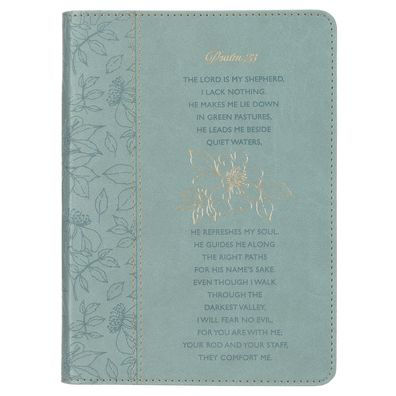 Journal Classic Teal Lord Is My Shepherd Ps. 23