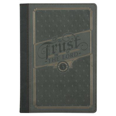 Journal Classic Gray Trust in the Lord Prov. 3:5