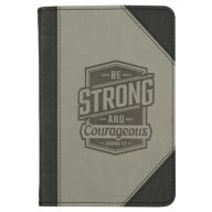 Title: Journal Handy Black Be Strong and Courageous Josh. 1:9, Author: Christian Art Gifts