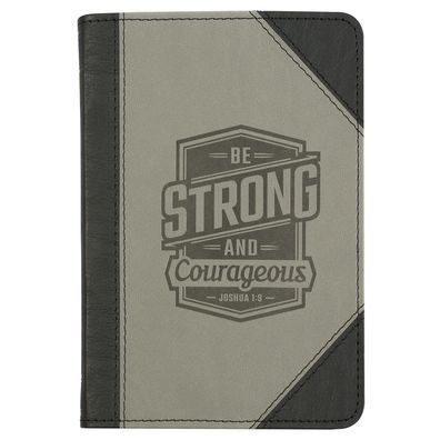 Journal Handy Black Be Strong and Courageous Josh. 1:9