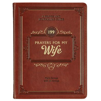 Gift Book 199 Prayers for My Wife Faux Leather
