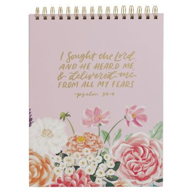 Wirebound Notepad I Sought the Lord Ps. 34:4