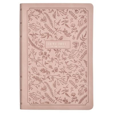KJV Bible Giant Print Full Size Faux Leather Pink