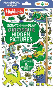 Title: Scratch-and-Play Dinosaur Hidden Pictures, Author: Highlights