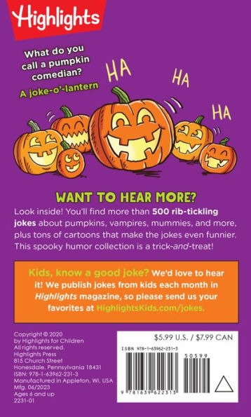 Best Kids' Halloween Jokes Ever! (B&N Exclusive Edition)