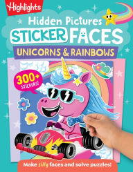 Title: Hidden Pictures Sticker Faces: Unicorns & Rainbows, Author: Highlights