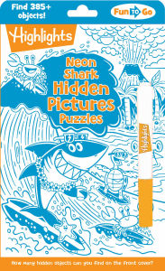 Title: Neon Shark Hidden Pictures Puzzles, Author: Highlights