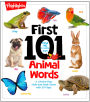 First 101 Animal Words: First Words Animal Board Book, Learning to Talk Baby Book for Essential Early Language Learning