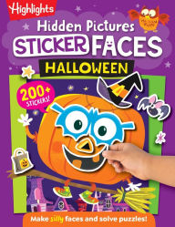 Title: Halloween Pumpkin Hidden Pictures Sticker Faces, Author: Highlights