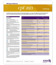 Downloads books online CPT 2023 Express Reference Coding Card : Cardiology