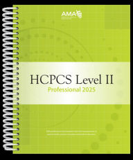 Title: HCPCS 2025 Level II Professional Edition, Author: American Medical Association