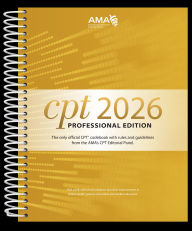 Title: CPT Professional 2026, Author: American Medical Association