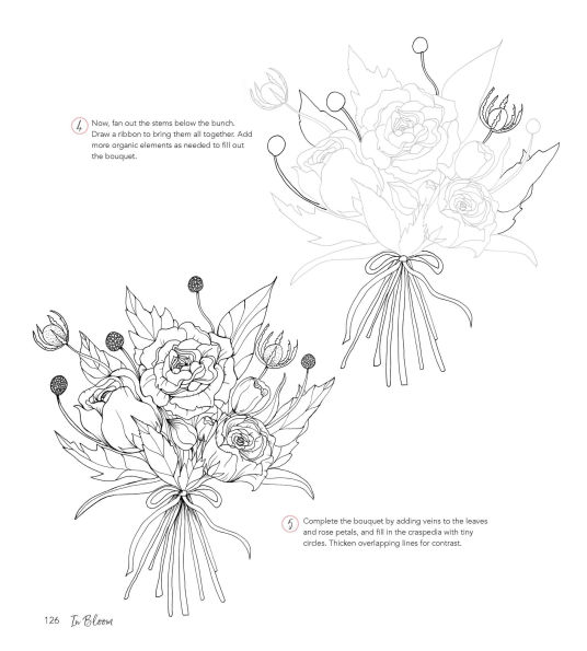 In Bloom: A Step-by-Step Guide to Drawing Lush Florals - An Easy How-to-Draw Flowers Book for Beginners