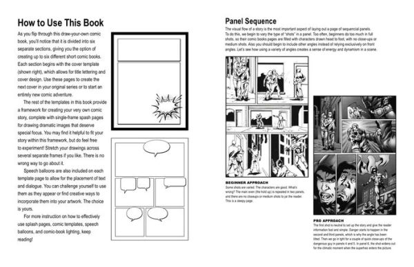 Blank Comic Book : 7. 5 X 9. 25, 130 Pages,for Drawing Your Own