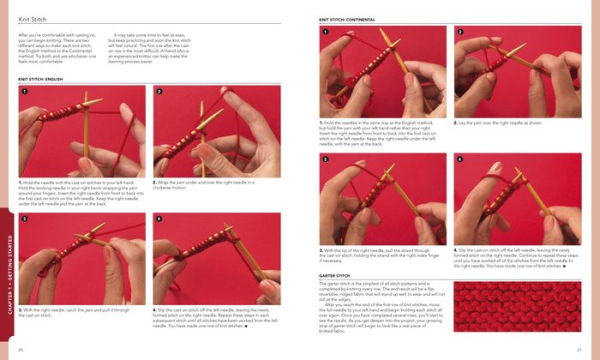 Vogue® Knitting The Learn-to-Knit Book