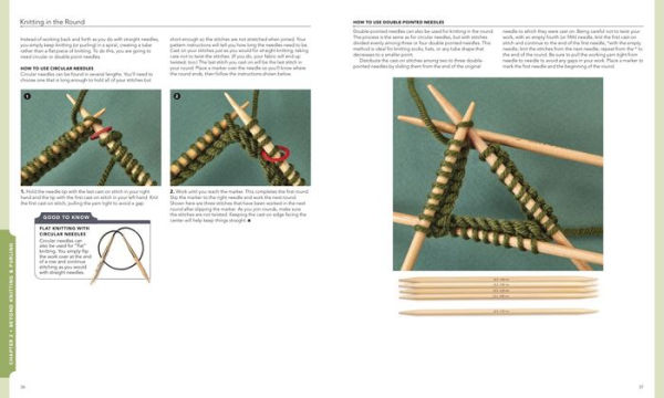 Vogue® Knitting The Learn-to-Knit Book