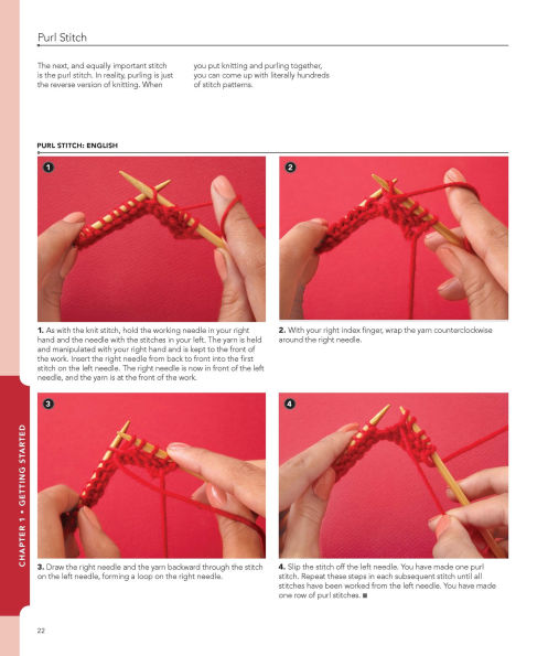 Vogue® Knitting The Learn-to-Knit Book
