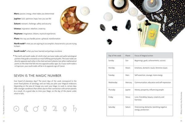 The Modern Witch's Guide to Happiness: Self-Care Rituals, Mystic Guidance and Magic Spells to Harness Your Power