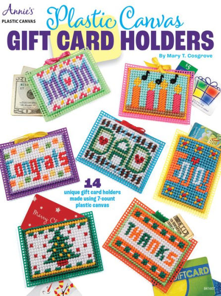 Plastic Canvas Gift Card Holders