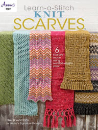 Title: Learn a Stitch Knit Scarves, Author: Lena Skvagerson