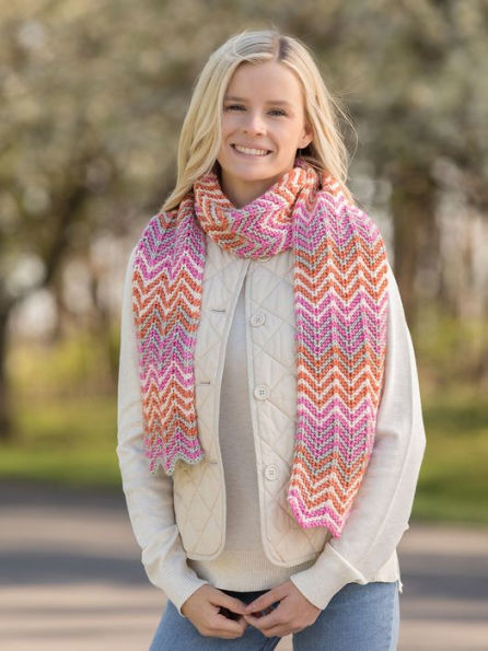 Learn a Stitch Knit Scarves