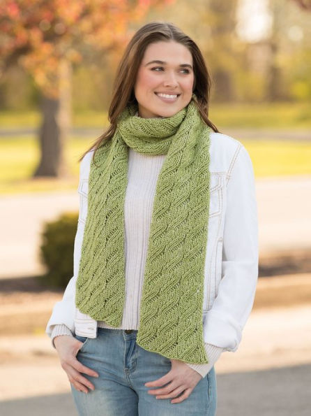 Learn a Stitch Knit Scarves