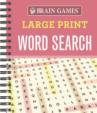 Title: Large Print Word Search, Author: PIL Staff