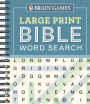 Brain Games - Large Print Bible Word Search (Blue)