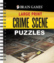 Title: Brain Games Lg Print Crime Scenes, Author: PIL