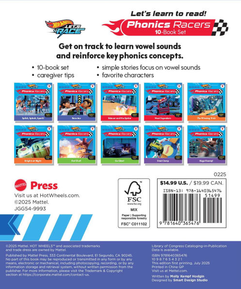 Hot Wheels Let's Race Phonics Racers