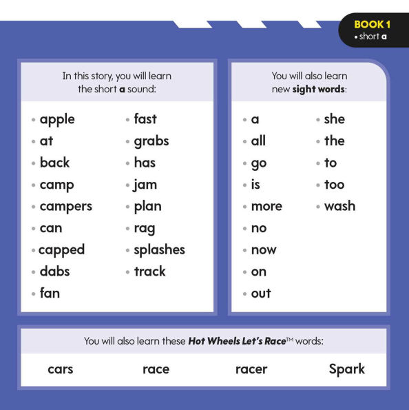 Hot Wheels Let's Race Phonics Racers