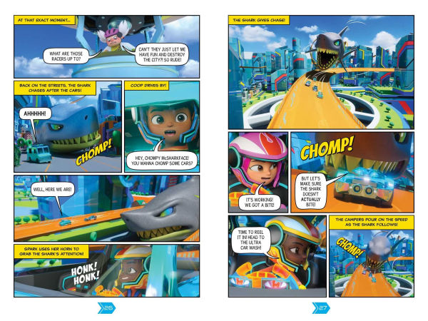 Hot Wheels Let's Race: Racers to the Rescue (Comic Reader)