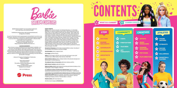 Barbie: Dream Careers: 20 Real Jobs to Explore