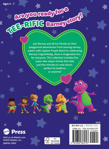 Barney: 5-Minute Stories