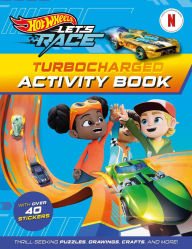 Electronic books download for free Hot Wheels Let's Race: Turbocharged Activity Book by Mattel ePub PDB in English 9781640365612
