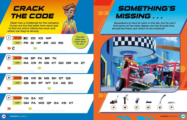 Hot Wheels Let's Race: Turbocharged Activity Book