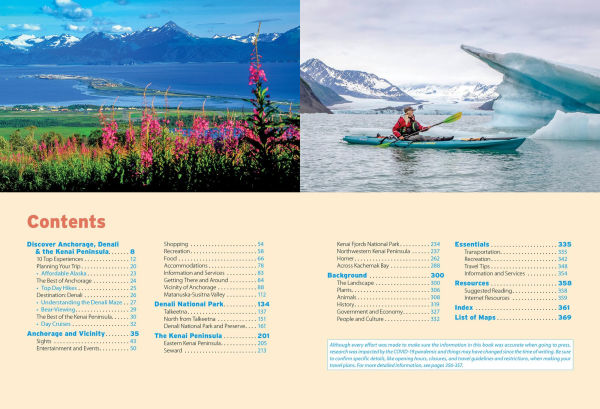 Moon Anchorage, Denali & the Kenai Peninsula: National Parks Road Trips, Outdoor Adventures, Wildlife Excursions