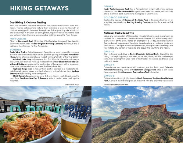 Moon Colorado Hiking: Best Hikes Plus Beer, Bites, and Campgrounds Nearby
