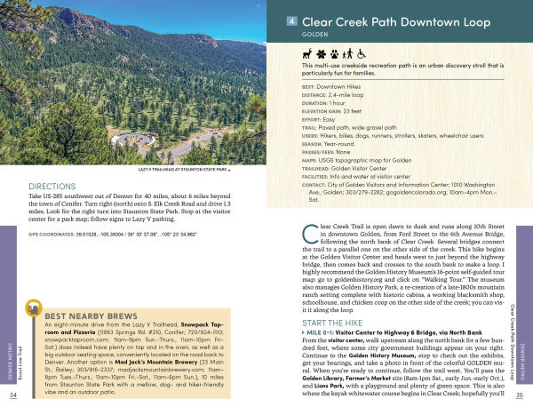 Moon Colorado Hiking: Best Hikes Plus Beer, Bites, and Campgrounds Nearby
