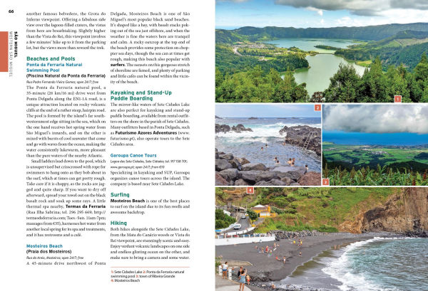 Moon Azores: Best Beaches, Diving & Kayaking, Natural Wonders