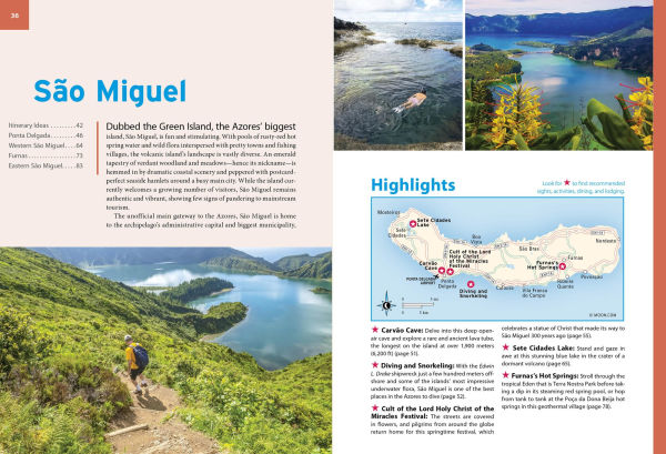 Moon Azores: Best Beaches, Diving & Kayaking, Natural Wonders